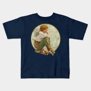 Young Aziraphale Kids T-Shirt